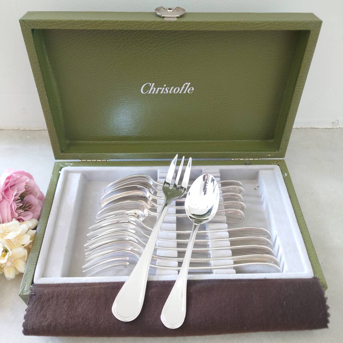 時代物 蒔絵（菊と蝶） 吸物椀10客 木製漆器