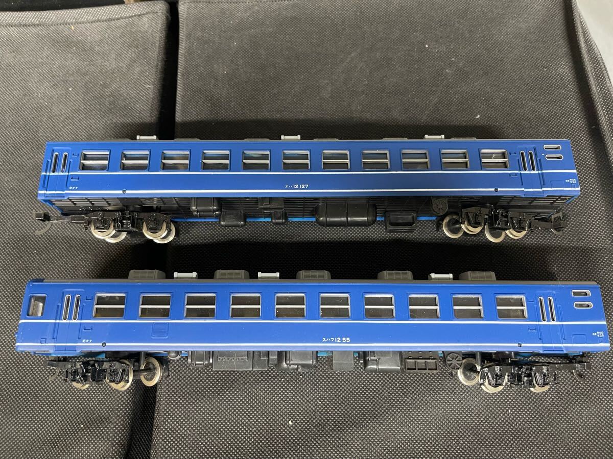 送料無料 中古 ジャンク HOゲージ TOMIX トミックス TOMY トミー HOスケール PC 1501 1502 国鉄 12系 客車 スハフ12形 オハ12形 2両セット