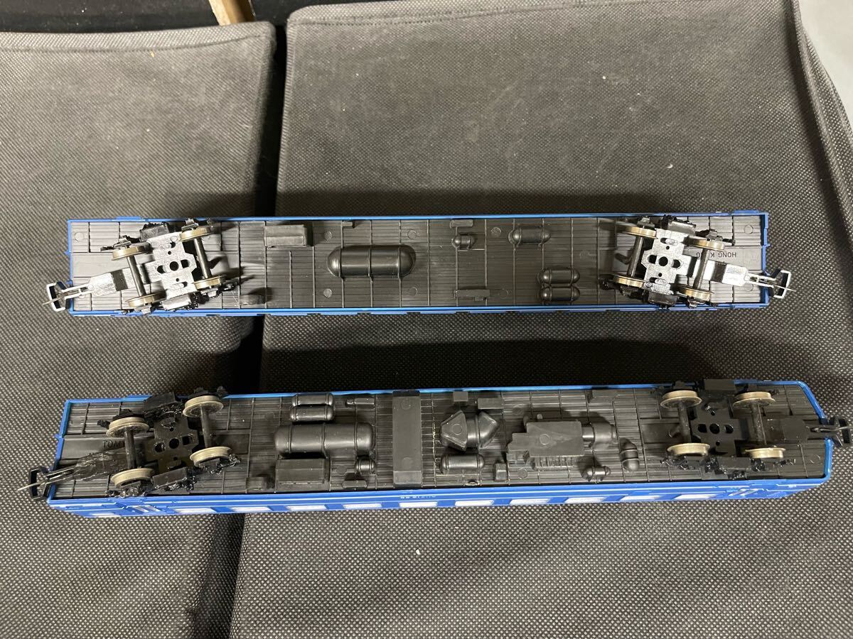 送料無料 中古 ジャンク HOゲージ TOMIX トミックス TOMY トミー HOスケール PC 1501 1502 国鉄 12系 客車 スハフ12形 オハ12形 2両セット