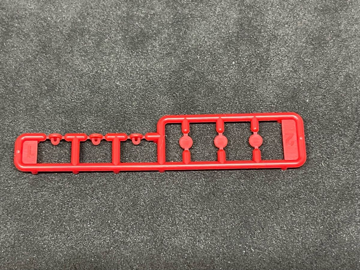 送料無料 中古 ばらし TOMIX トミックス 2753 JR貨車 コキ107形 (コンテナなし) コキ106 コキ104などから 赤色 反射板 パーツ