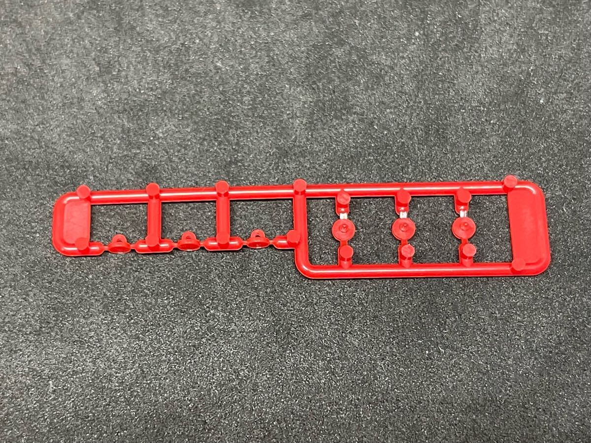 送料無料 中古 ばらし TOMIX トミックス 2753 JR貨車 コキ107形 (コンテナなし) コキ106 コキ104などから 赤色 反射板 パーツ
