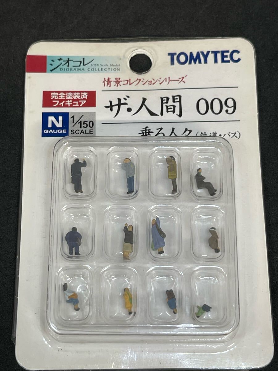  бесплатная доставка б/у не использовался товар TOMYTEC geo kore.. коллекция серии Tommy Tec The * человек 009 ездить человек .( железная дорога * автобус )1/150 фигурка 
