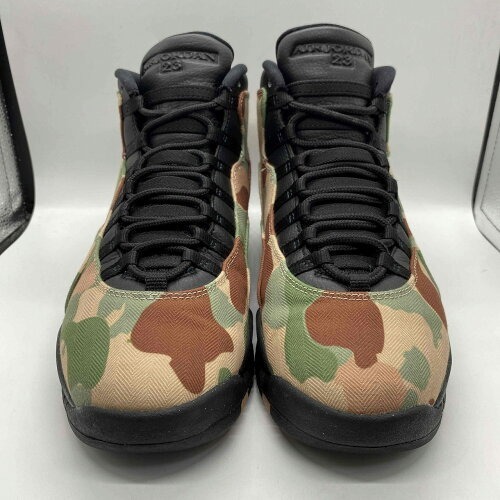 NIKE AIR JORDAN 10 RETRO DUCK CAMO 27.0cm 310805-200 ナイキ エアジョーダン10レトロダックカモ スニーカー_画像2