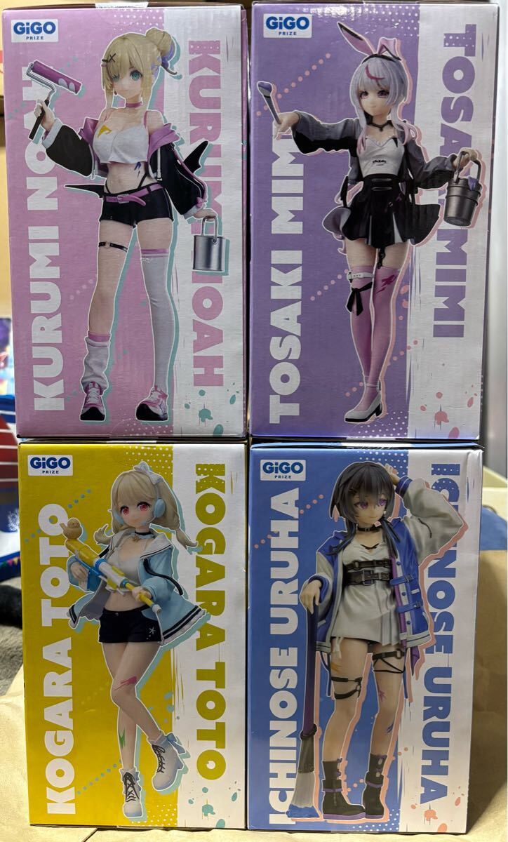 4種セットぶいすぽっ スケールフィギュア 一ノ瀬うるは 小雀とと 4種セットぶいすぽっ スケールフィギュア 一ノ瀬うるは 小雀とと