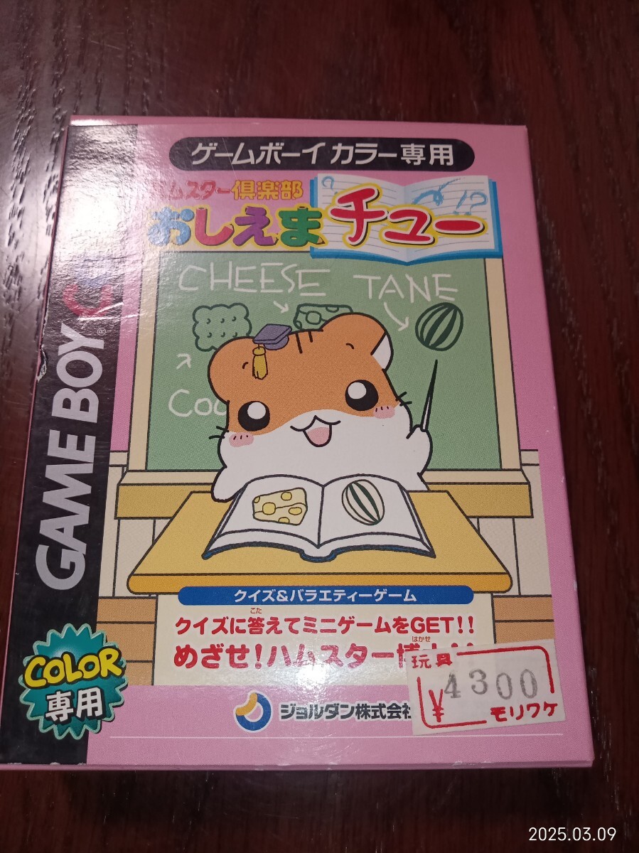 □難あり新品□　ハムスター倶楽部　おしえまチュー