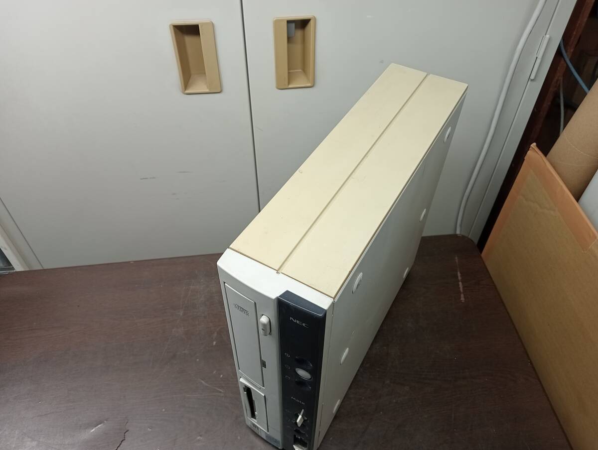 【YDT1135】希少★NEC Mate PC-MA66TCRDMDA6 PentiumIII 667EBMHz/128MB/10.2GB/DVD/FDD/Windows98★中古