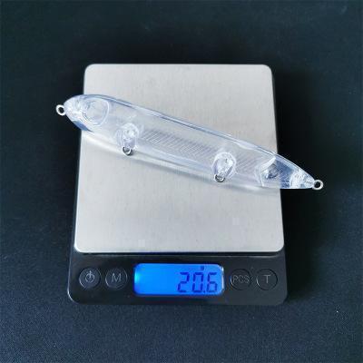 無塗装 ペンシルベイト トップウォーター 20.6g12.5cm 1個 ラトル入_画像3