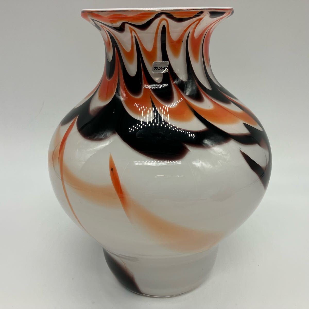 カメイガラス KAMEI GLASS 花器 花瓶 置物 壺 花入 くびれ カメイガラス KAMEI GLASS 花器 花瓶 置物 壺 花入 くびれ