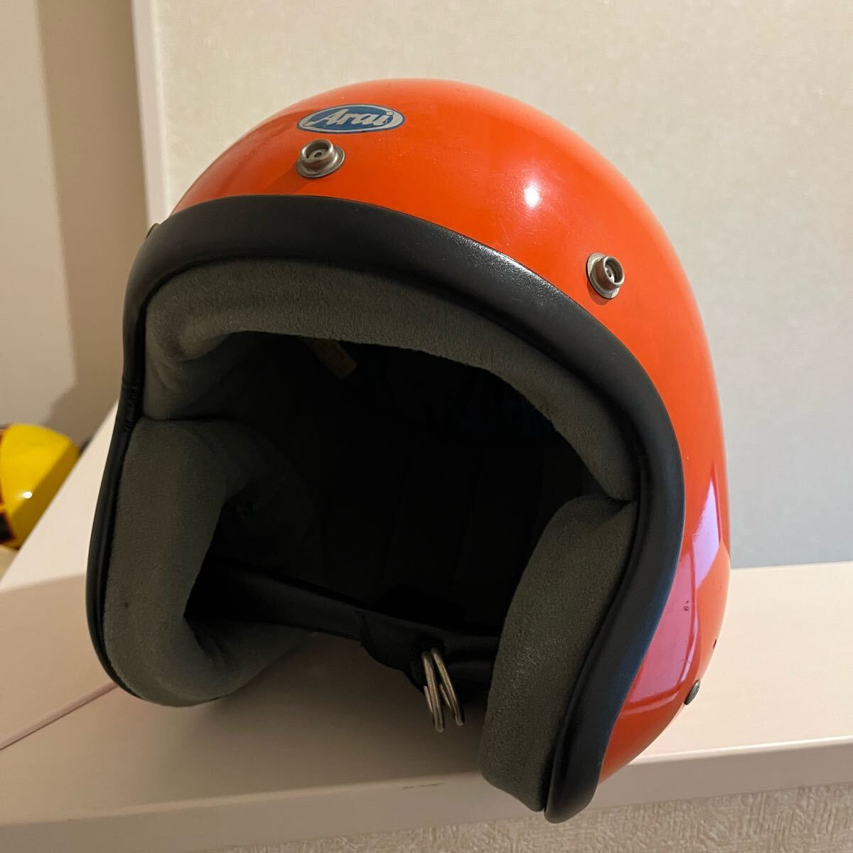 ヒロタケアライ ジェットヘルメット 当時物 ビンテージ ヒロタケアライ ジェットヘルメット 当時物 ビンテージ