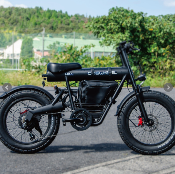 コスウェル電動バイク専用フレームバッグ/ブラック/黒 COSWHEEL ミライ S/スマートEV/GT/コンフォート/スポーティ