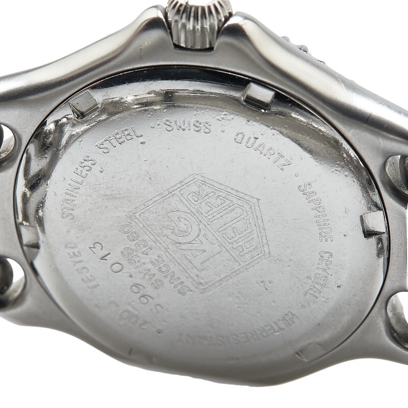 !_ TAG Heuer cell наручные часы S99.013 кварц белый циферблат нержавеющая сталь женский TAG HEUER [ б/у ]