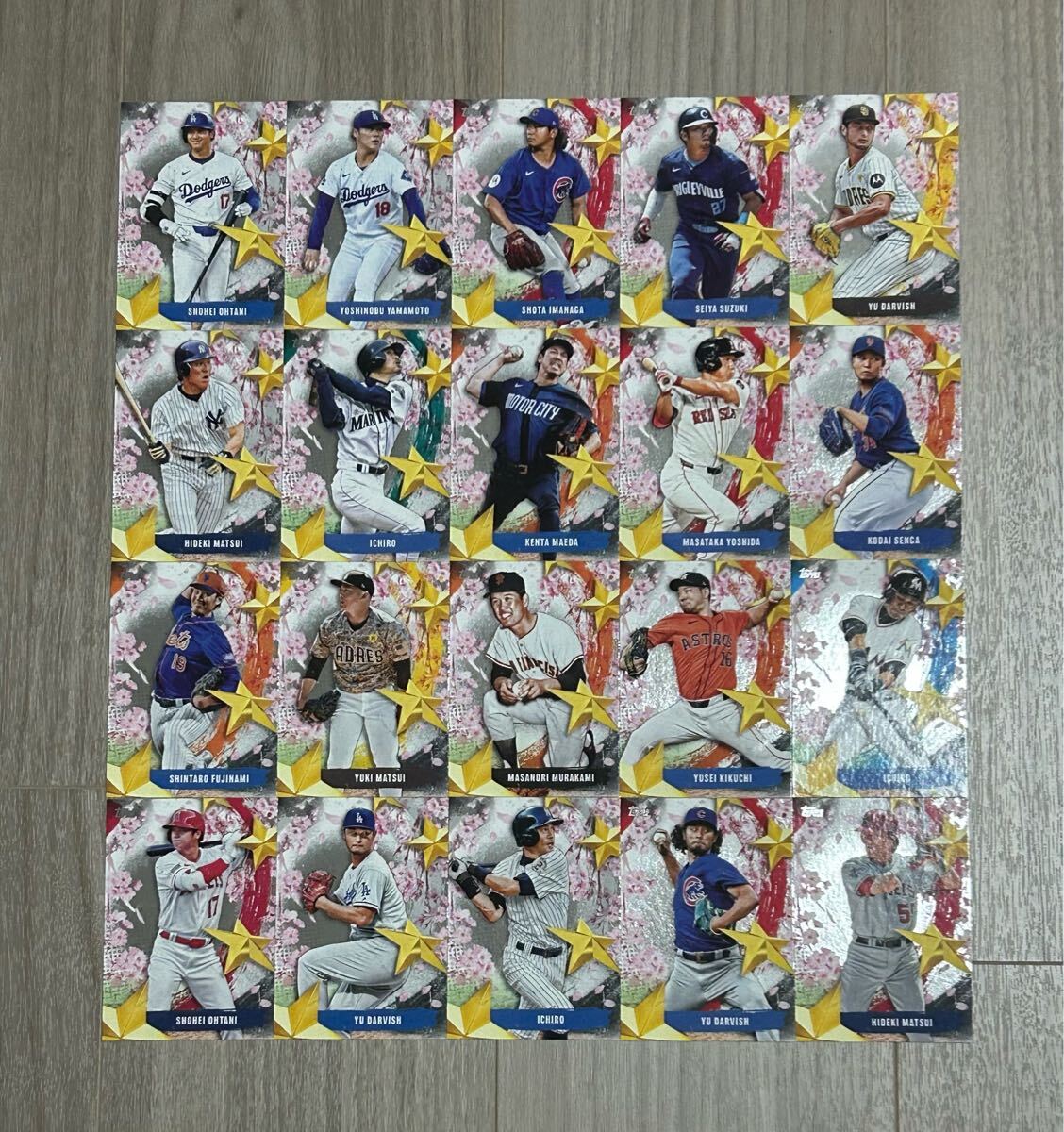2025 Topps シリーズ 1 MLB Tokyo Series Stars of Japan 20種 2025 Topps シリーズ 1 MLB Tokyo Series Stars of Japan 20種