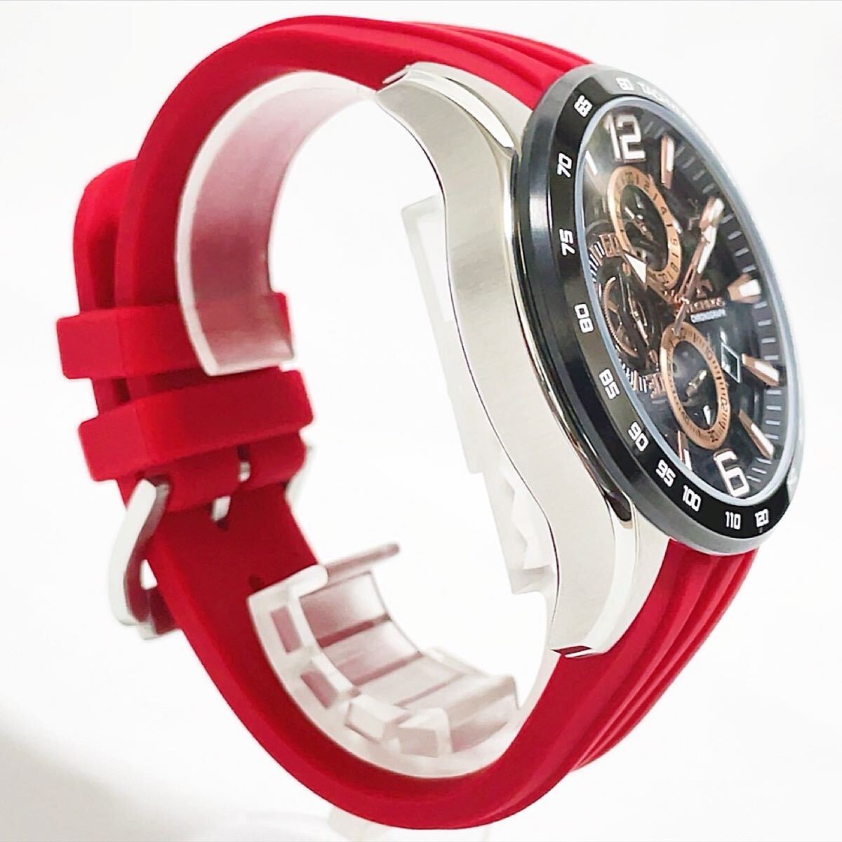 極美品 稼働品 TECHNOS テクノス CHRONOGRAPH クロノグラフ 極美品 稼働品 TECHNOS テクノス CHRONOGRAPH クロノグラフ