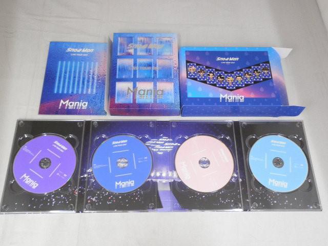 中古品 同梱可】 Snow Man DVD LIVE TOUR 2021 Mania 初回盤