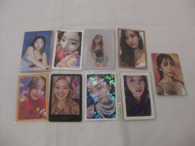 激レア TWICE ツウィ サナ ミナ モモ サイン 直筆 トレカ セット