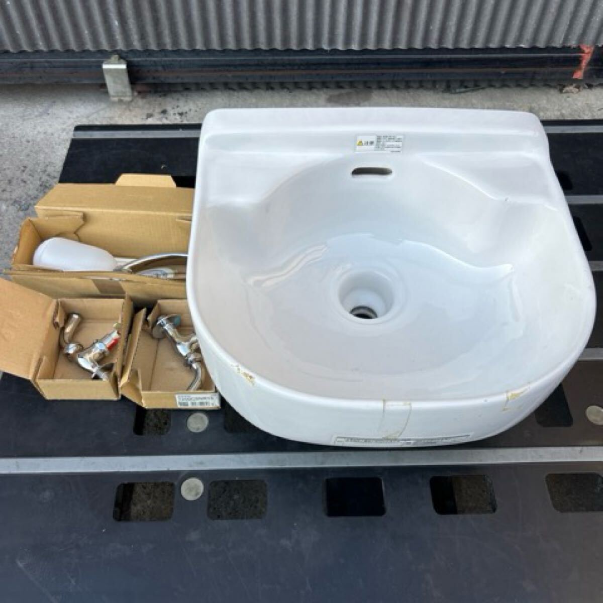 TOTO 手洗い　 洗面臺 ホワイト 陶器 SK500 洗面ボウル