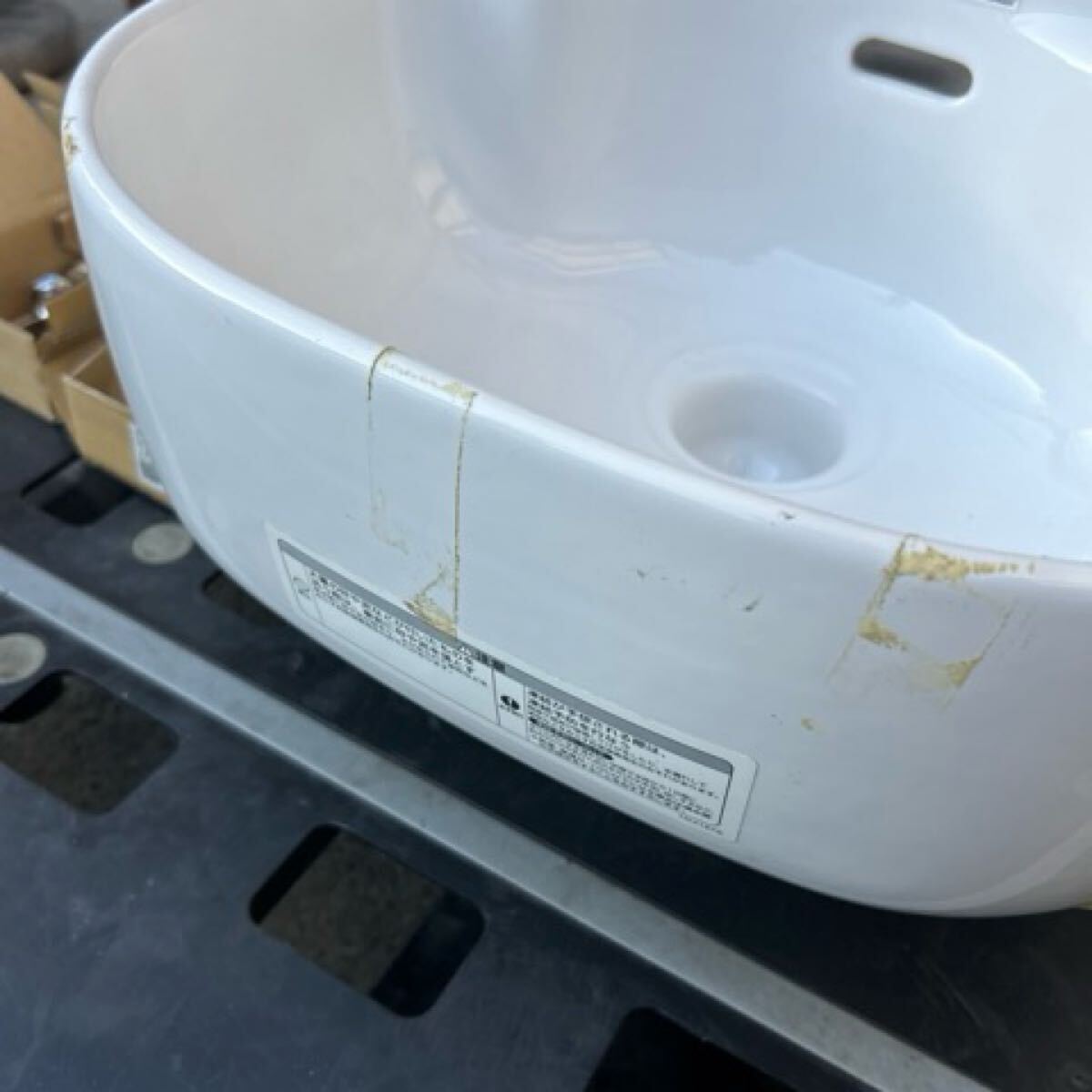 TOTO 手洗い　 洗面臺 ホワイト 陶器 SK500 洗面ボウル