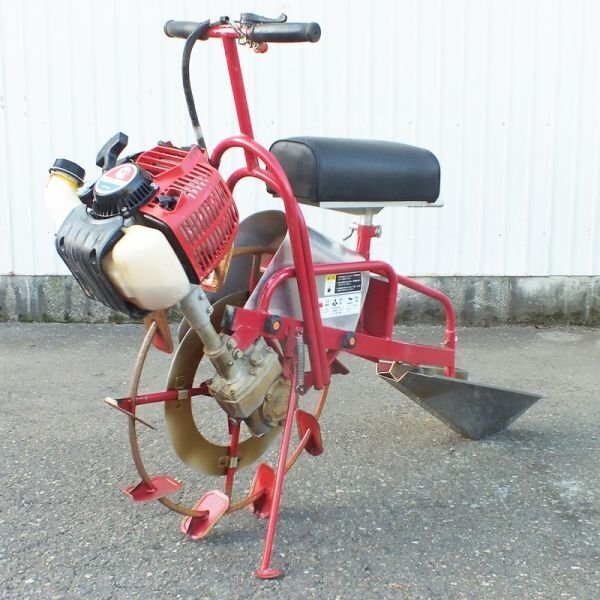 新潟】丸山 乗用 溝切機 田面ライダー MKF-A426 超湿田用 中古 新潟】丸山 乗用 溝切機 田面ライダー MKF-A426 超湿田用 中古