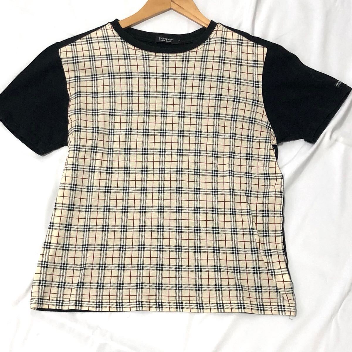 ノバチェック・1点物】Burberry Black Label バーバリー ノバチェック・1点物】Burberry Black Label バーバリー