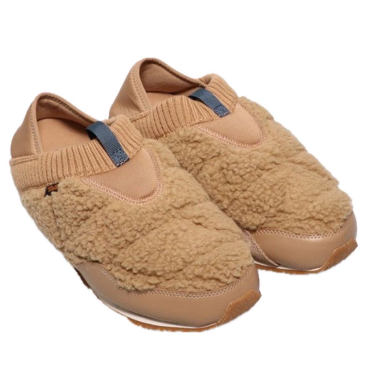 Teva メンズシューズ ブラウン 28cm 美品 スリッポン 靴 スニーカー ボア_画像2