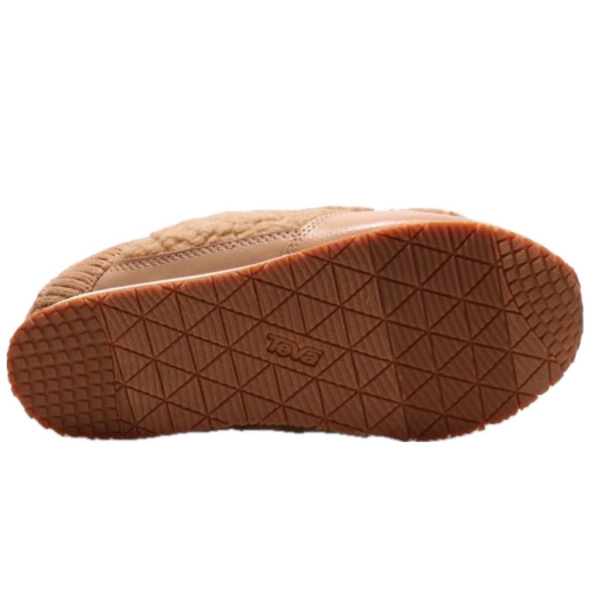 Teva メンズシューズ ブラウン 28cm 美品 スリッポン 靴 スニーカー ボア_画像4