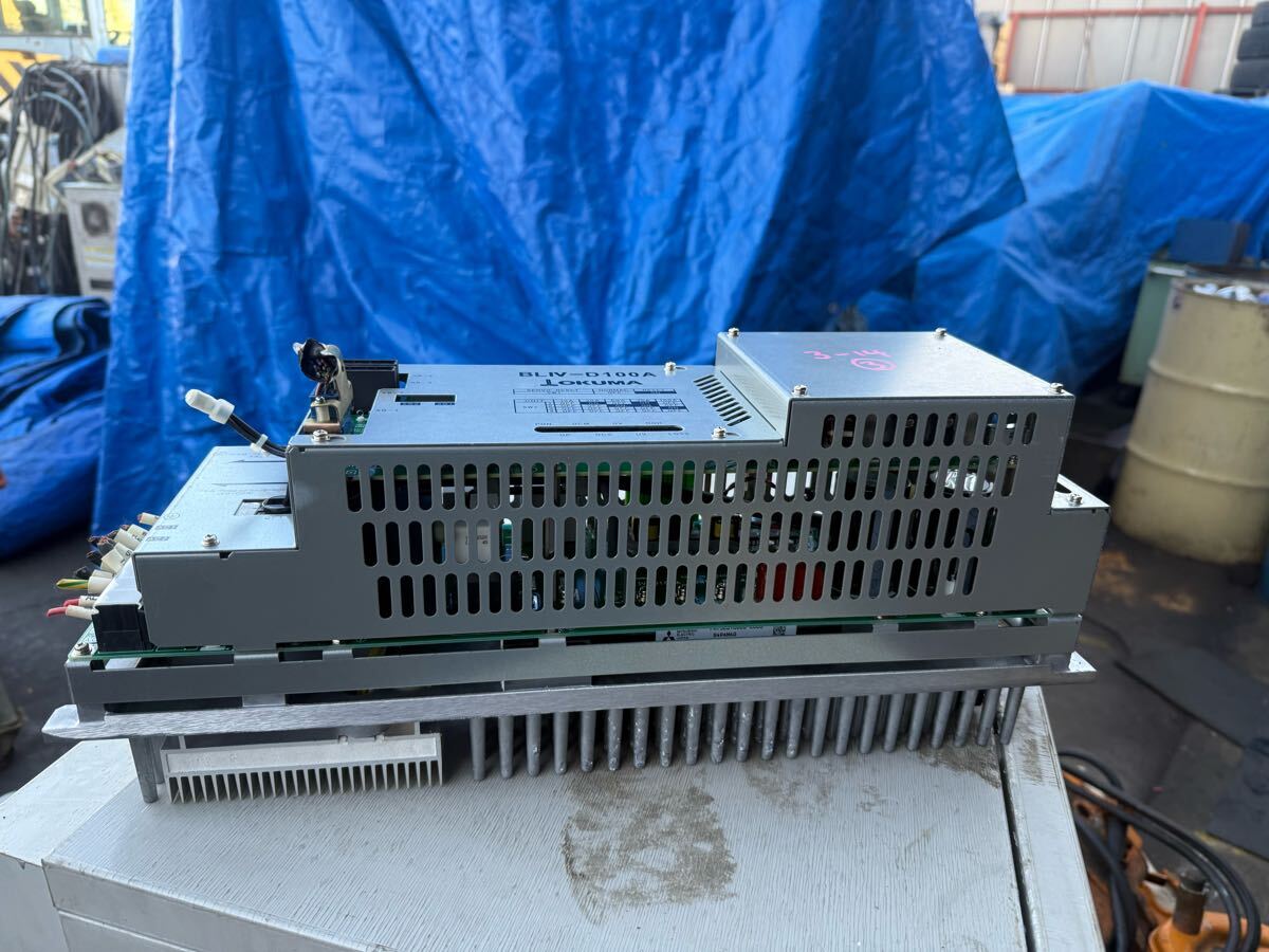 OKUMA オークマ サーボアンプ BLIV-D100A 動作未確認のため、ジャンク扱い　(3)