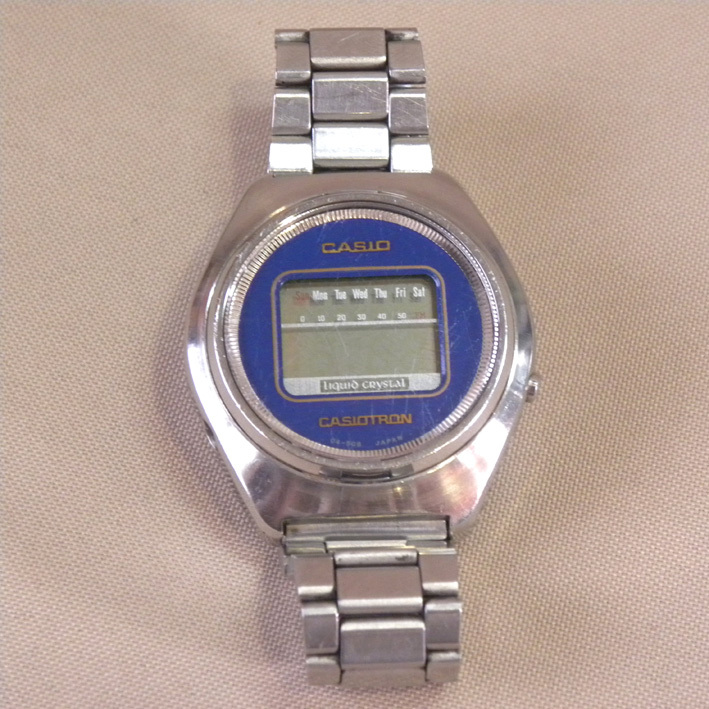 ジャンク品】1970年代 当時物 初期 カシオトロン ( 昔の ジャンク品】1970年代 当時物 初期 カシオトロン ( 昔の