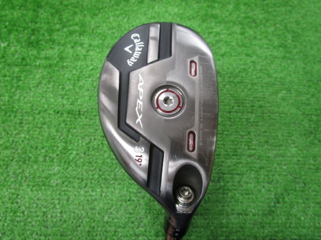 GK古城■ 209 キャロウェイ APEX UT 2021★Fujikura MC80 for Callaway(日本仕様) ★S★19度★中古ユーティリティ★おすすめ
