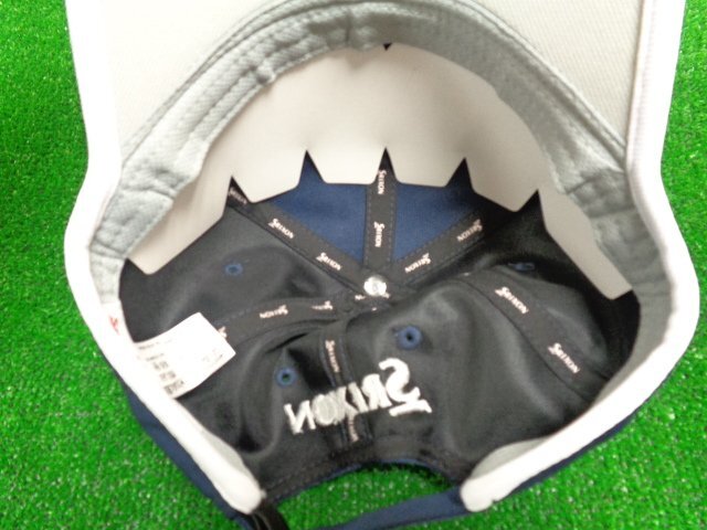 GK栄三越■ 850 新品 ◆ダンロップ◆スリクソン◆SWH2152◆ネイビー◆キャップ◆レディース◆
