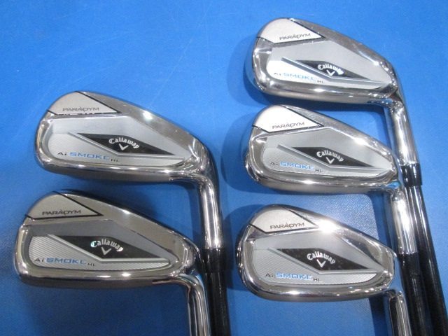 GK鈴鹿☆ 中古782 キャロウェイ★パラダイム Ai スモーク HL★TENSEI 50 for Callaway(JP)★6-9・PW★5本セット★R★
