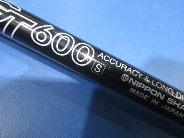GK鈴鹿☆ 250 【中古シャフト】 日本シャフト★N.S.PRO GT 600★DRIVER（S）★テーラーメイド用スリーブ ★44.785インチ★S★