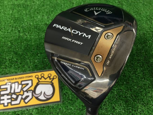 GK春日井■ 265 キャロウェイ PARADYM MAX FAST★TOUR AD PT-6★S★16★フェアウェイウッド★3W★人気★激安★お買い得★