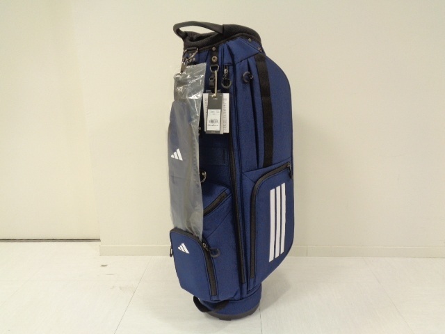 GK栄三越■ 213 【新品】アディダス◆AD25SS◆KVH34◆キャディバッグ◆JH3719◆ネイビー◆キャディバッグ◆8.5型◆人気◆おすすめ