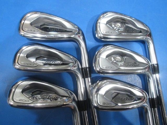 GK鈴鹿☆ 中古832 タイトリスト ■T200■NSPRO950GHneo(JP)■6-9・PW・48度■5本セット■S■