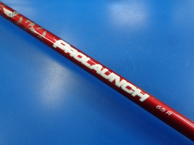GK豊田▼ 524 【中古シャフト】PROLAUNCH RED　65（R）■43.75インチ■テーラーメイド用スリーブ■プロローンチ