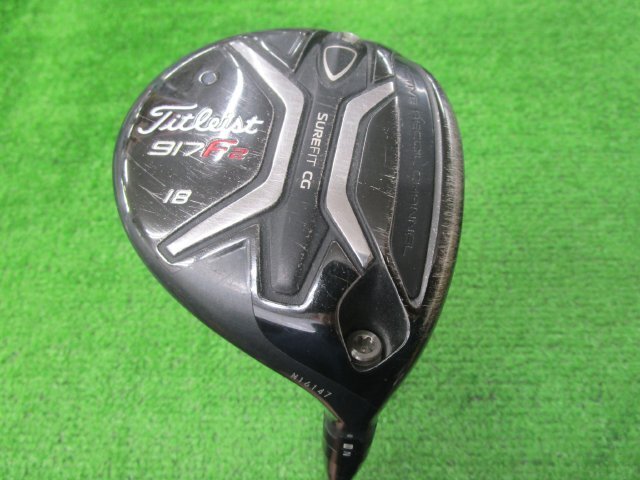 GK старый замок # 539 Titleist 917F2*TourAD TP-7( Япония ) *S*18 раз * Fairway Wood * рекомендация *
