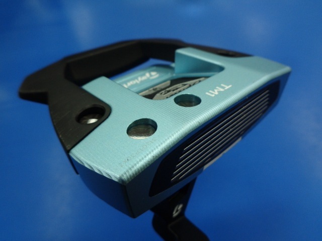 GK豊田▼ 582 テーラーメイド★SPIDER GTx ICE BLUE TRUSS TM1★オリジナルスチール[33]★3度★Ｐ★パター★