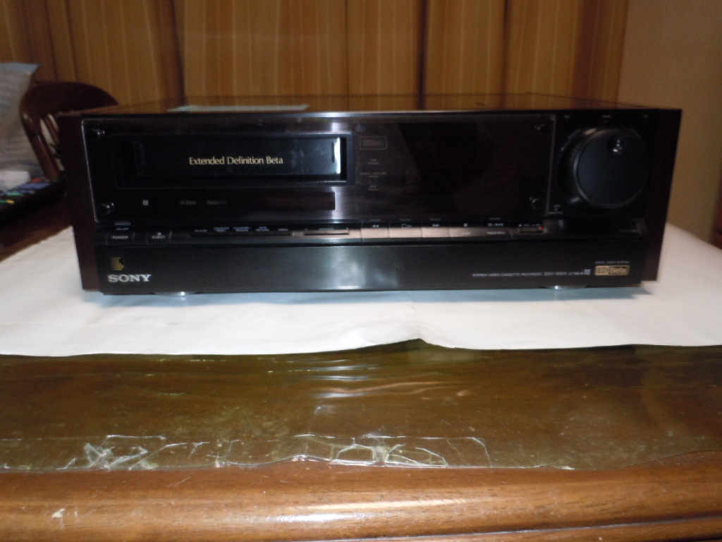 SONY EDベータービデオデッキEDV-9000 ジャンク品部品取(ベータ SONY EDベータービデオデッキEDV-9000 ジャンク品部品取(ベータ