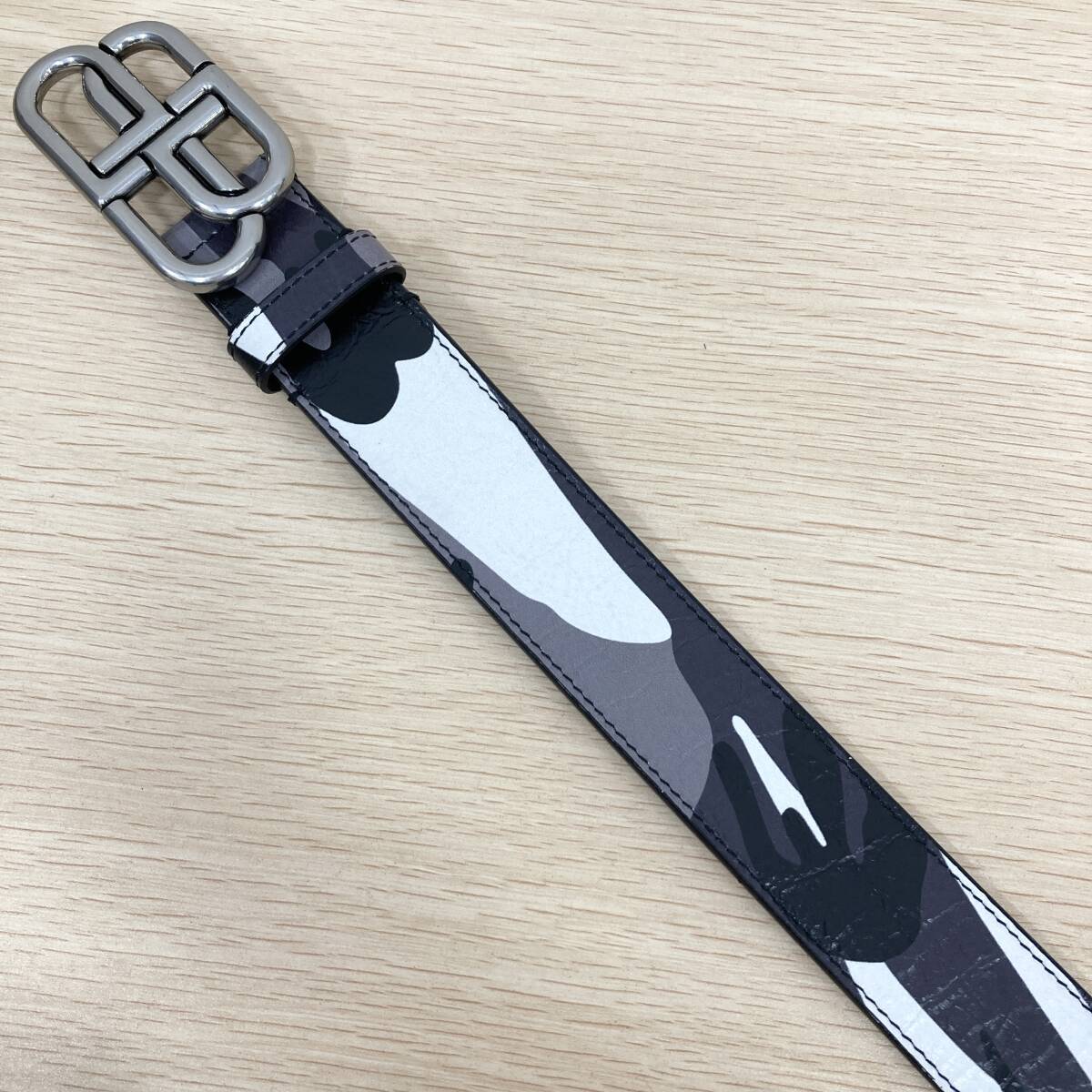 箱付き / BALENCIAGA バレンシアガ BB LARGE LOGO BELT BBロゴ 箱付き / BALENCIAGA バレンシアガ BB LARGE LOGO BELT BBロゴ