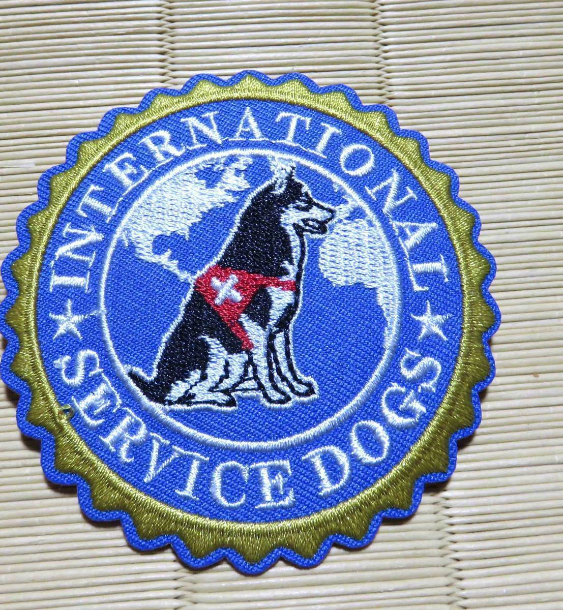 青空金US救助犬》激熱シベリアンハスキー 歯車 SERVICE DOGS