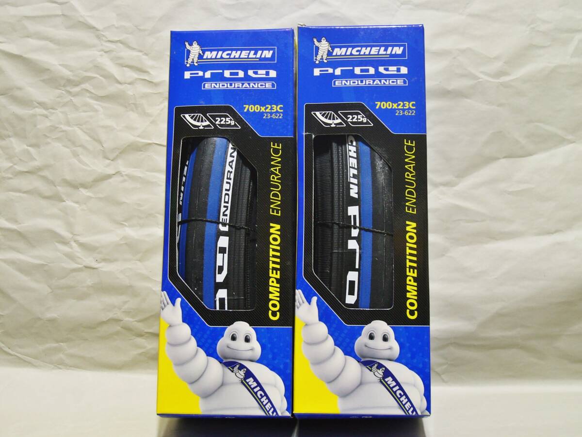 ミシュラン　プロ4　エンデュランス　[ Michelin pro4 Endurance ]　700　23ｃ　ブルーライン