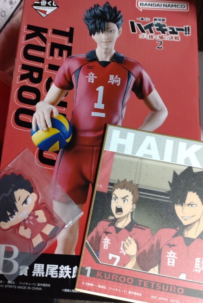 最適な価格 一番くじ 劇場版ハイキュー!! ゴミ捨て場の決戦 黒尾鉄朗 B賞 コミック・アニメ