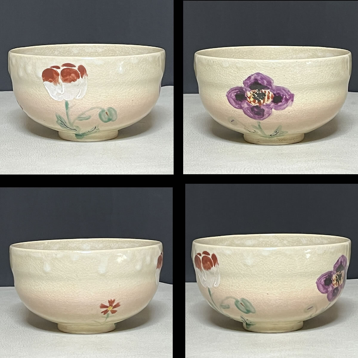 六世 華中亭道八 『妖艶』 茶碗 共箱 高橋道八 抹茶碗 茶道具 六世 華中亭道八 『妖艶』 茶碗 共箱 高橋道八 抹茶碗 茶道具