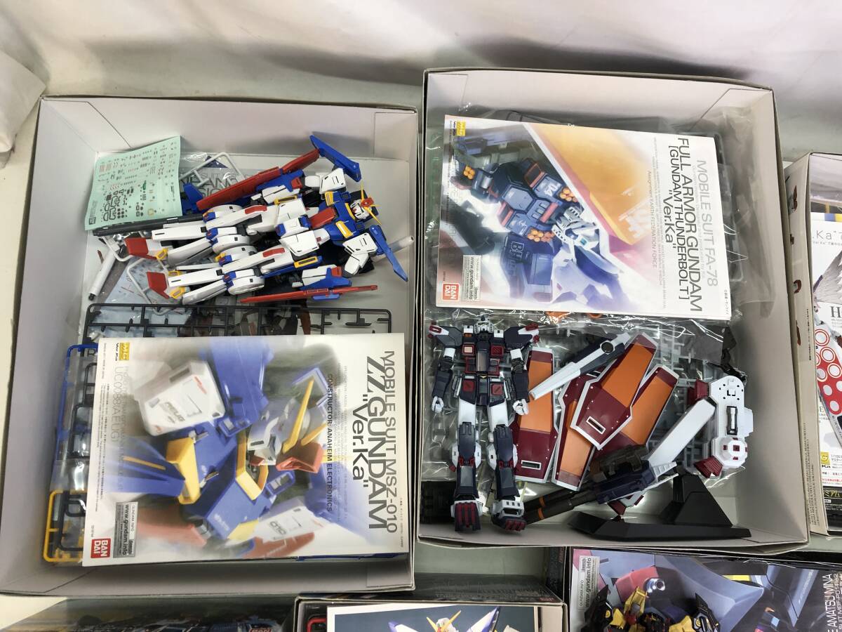 01w7076 組立済み ガンプラ 約5kgまとめ HG MG RG ZZガンダム 01w7076 組立済み ガンプラ 約5kgまとめ HG MG RG ZZガンダム