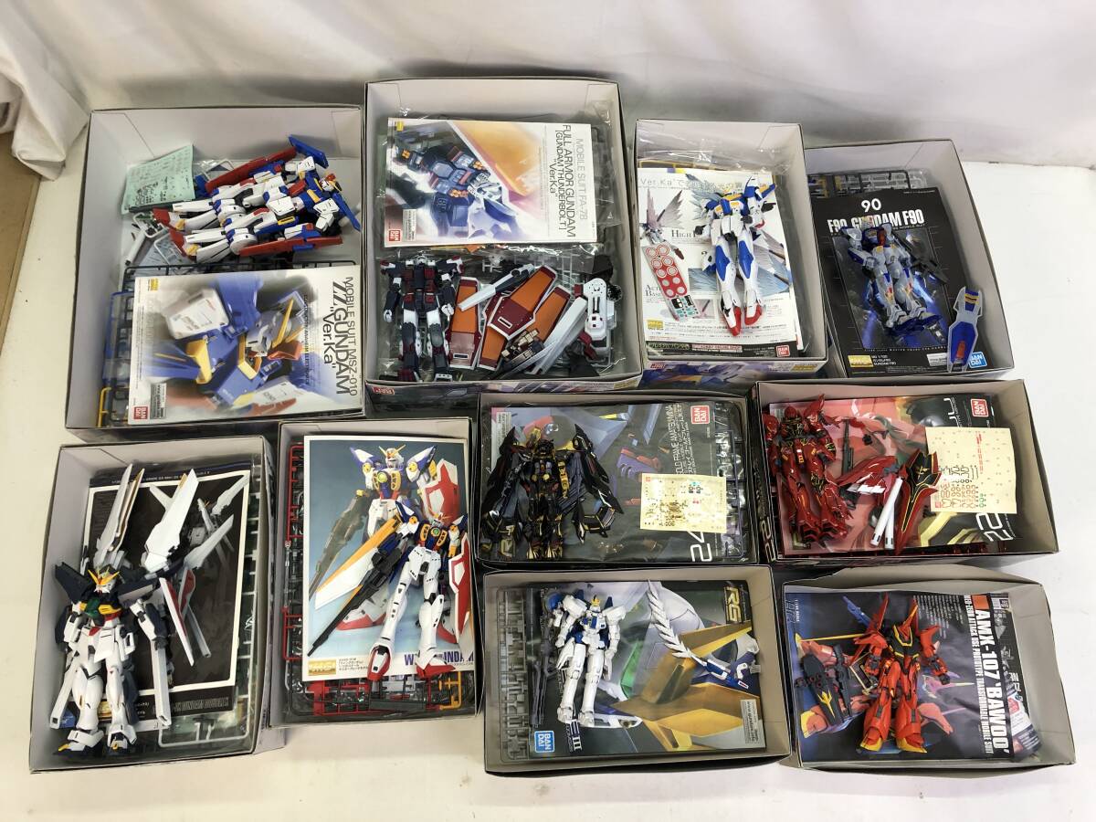 01w7076 組立済み ガンプラ 約5kgまとめ HG MG RG ZZガンダム 01w7076 組立済み ガンプラ 約5kgまとめ HG MG RG ZZガンダム