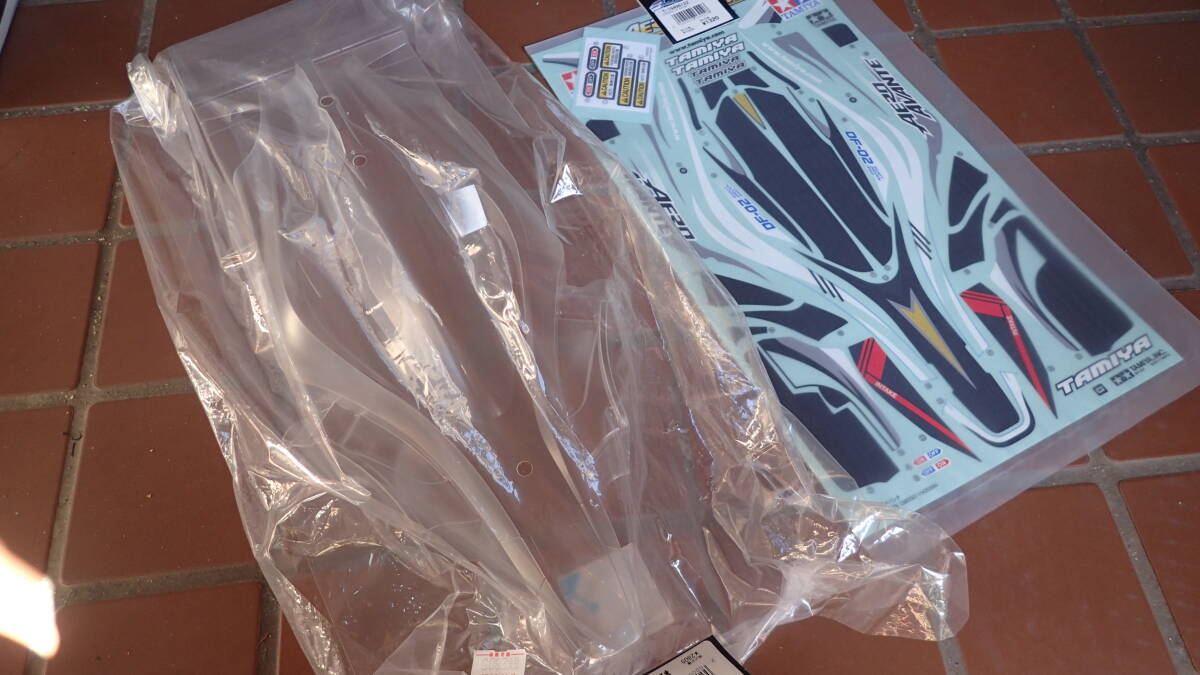タミヤ エアロアバンテ ボディ ステッカー 新品 (DF-02) (TT-02B タミヤ エアロアバンテ ボディ ステッカー 新品 (DF-02) (TT-02B