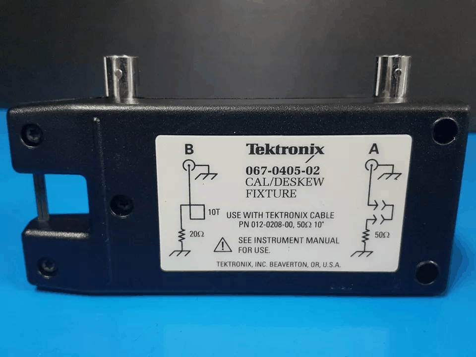 NBC] Tektronix 067-0405-02 : Cal / Deskew Fixture