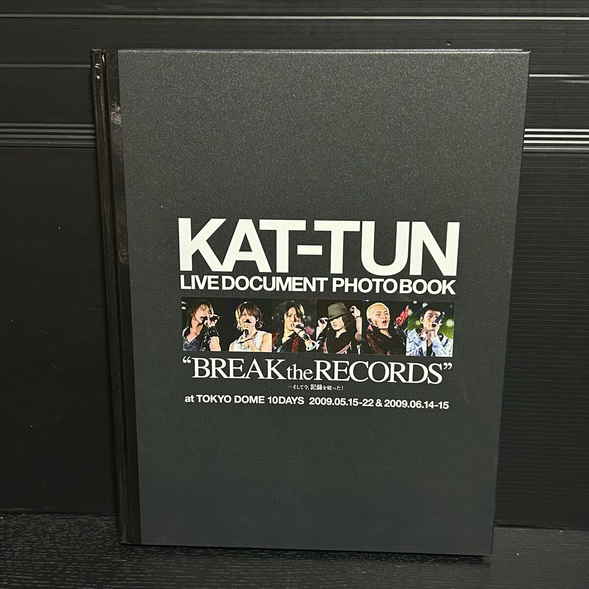 KAT-TUN LIVE DOCUMENT PHOTOBOOK BREAK the RECORDS 寫(xiě)真集