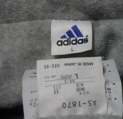 レア物?謎珍品　美品　adidas【アディダス：(株)デサント】制1990年代コンサドーレ札幌ベンチコート?。獭↑\