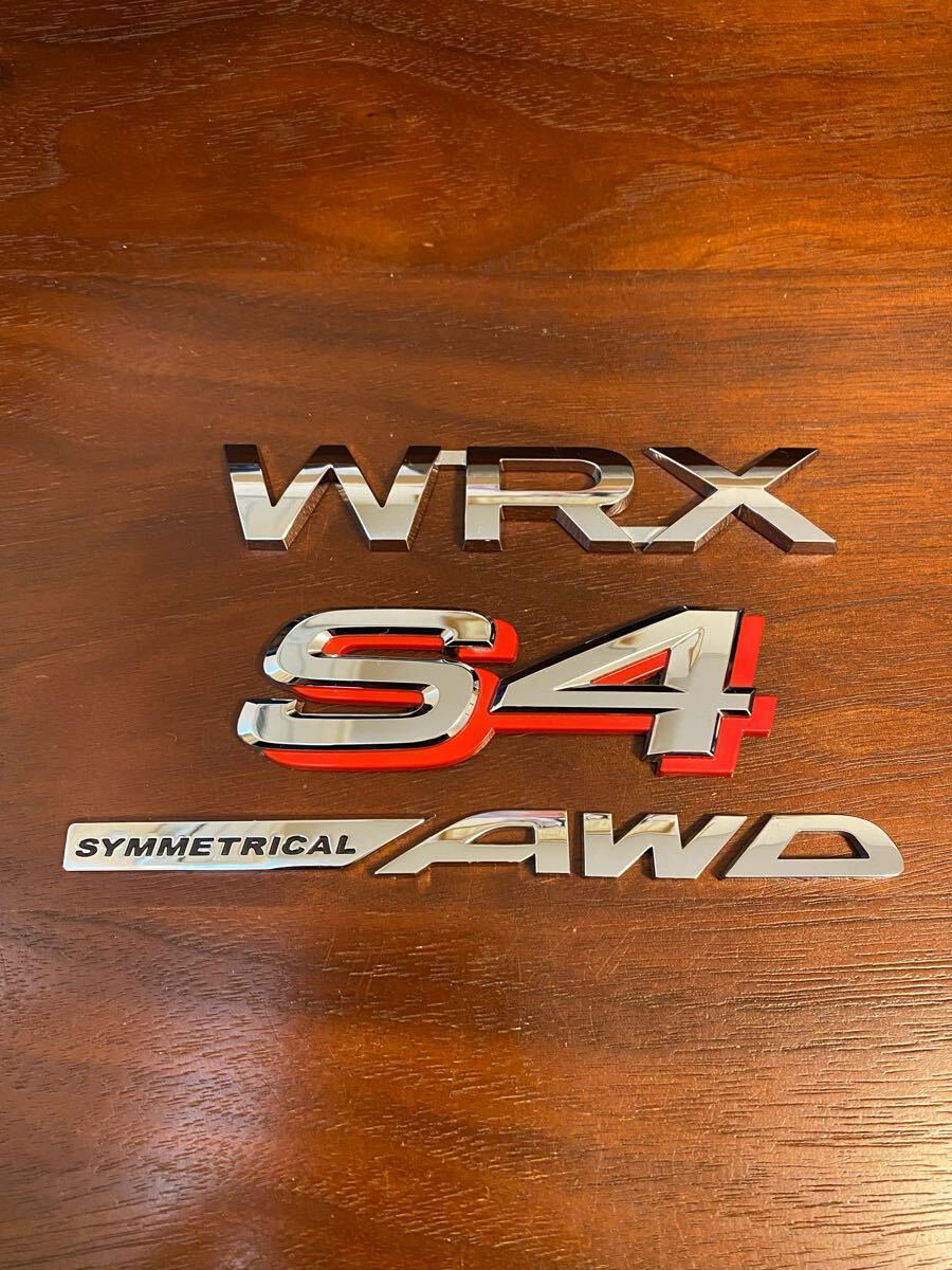 SUBARU スバル WRX S4 AWD エンブレム オーナメント